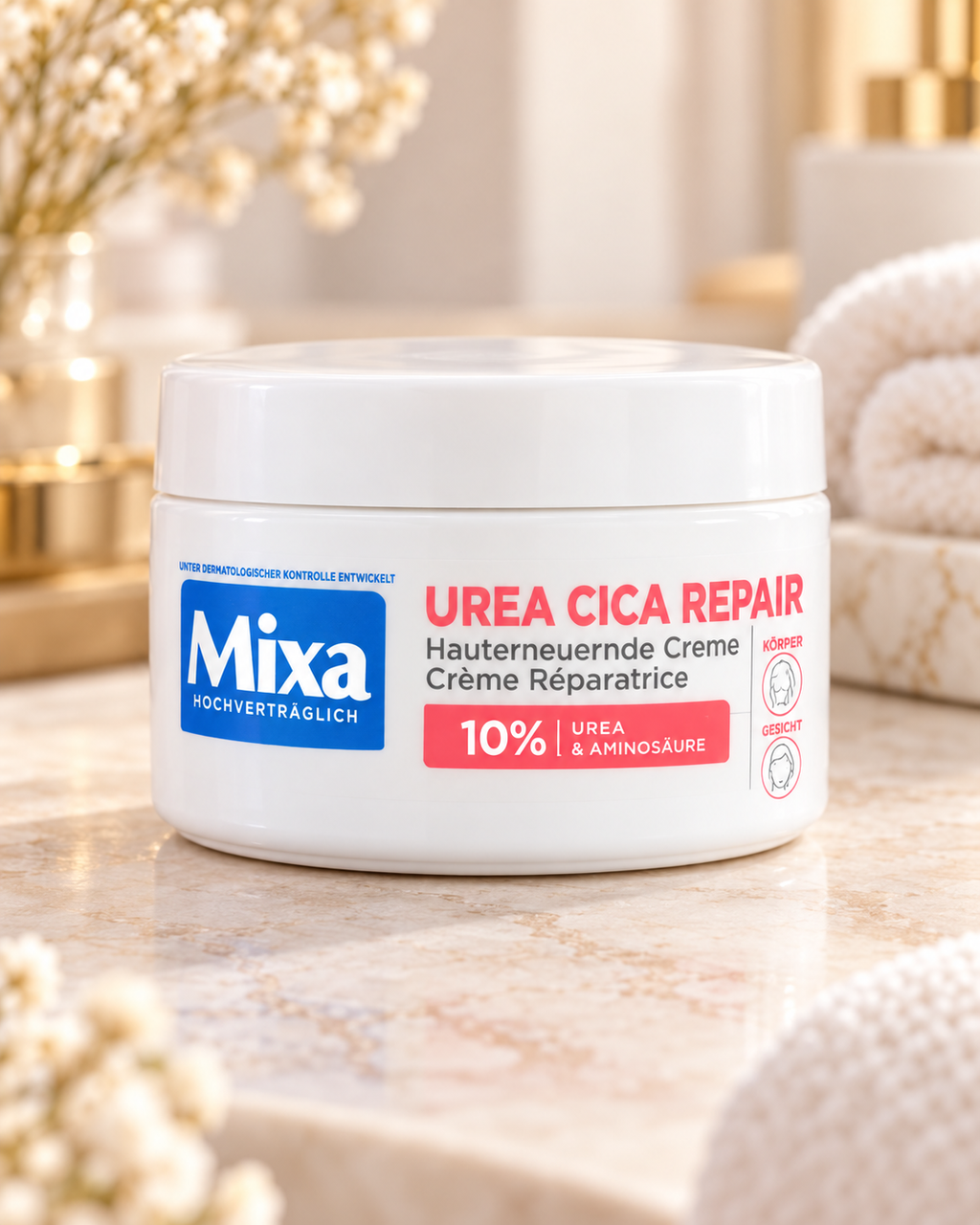 Mixa Urea Cica Repair 10% Urea Cream– 150 mL