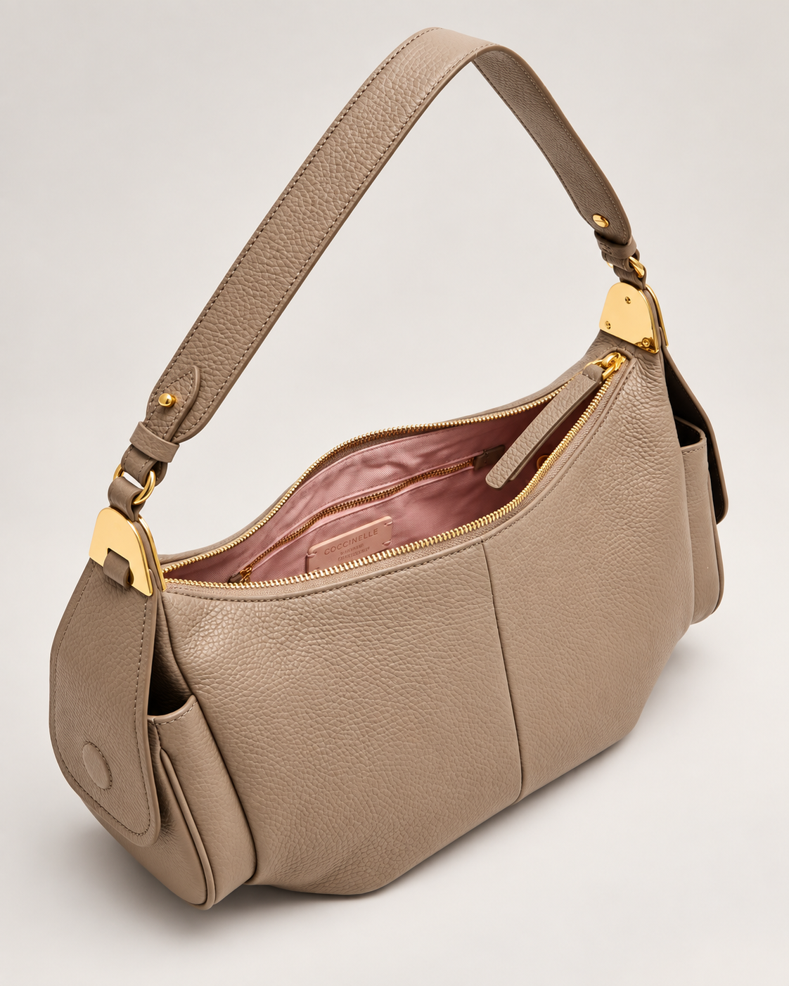 Coccinelle Campus Leather Shoulder Bag