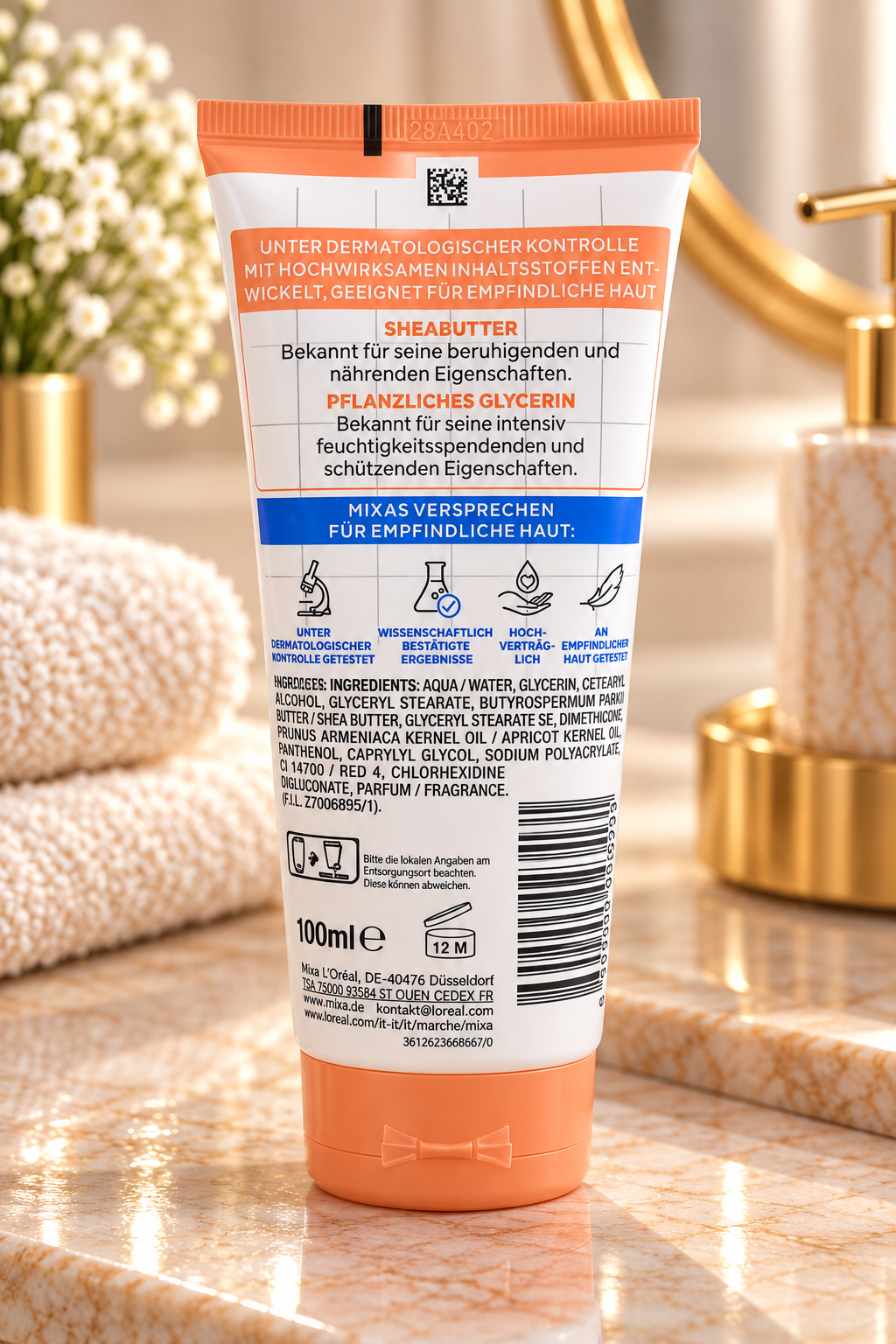 Mixa Shea Ultra Soft Hand & Nail Cream – 100 ml