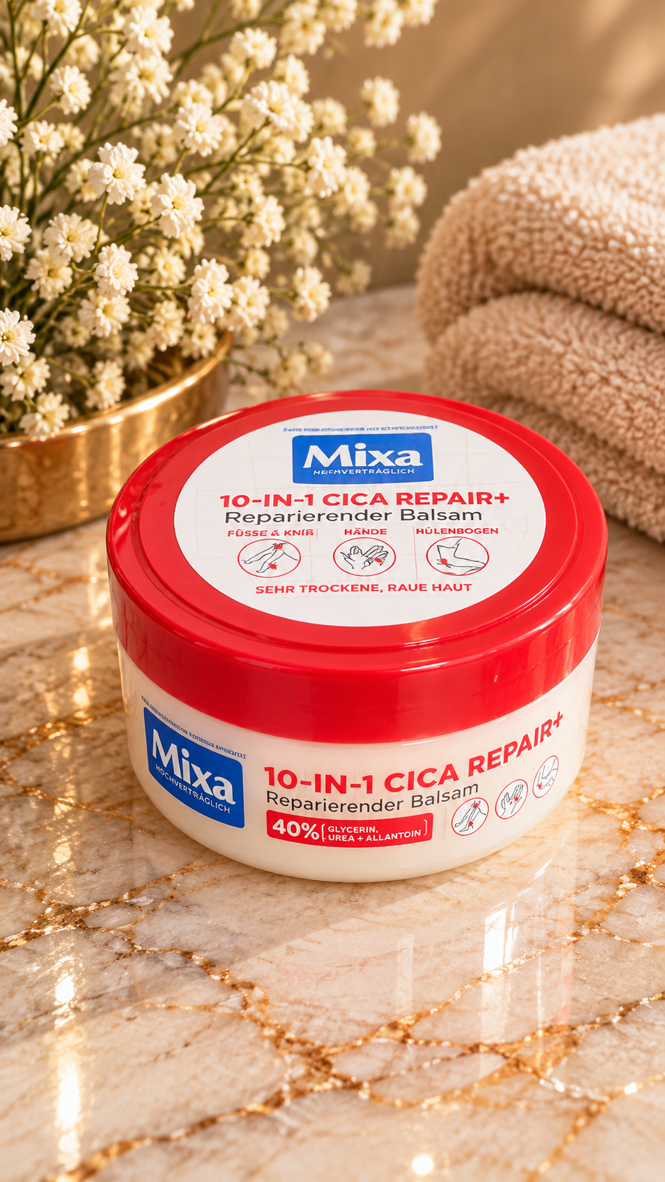 Mixa 10-in-1 Cica Repair+ Repairing Balm. 150ml