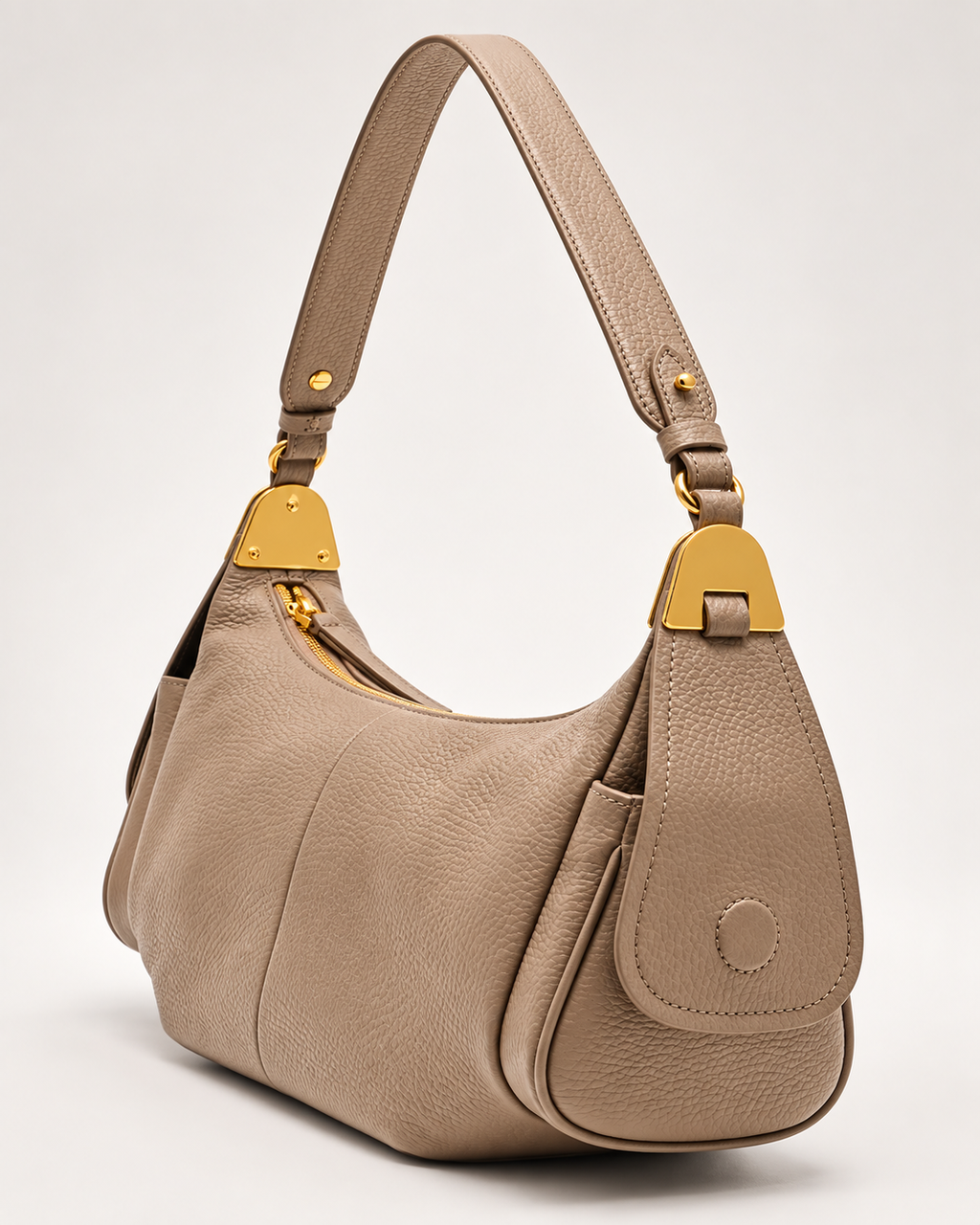 Coccinelle Campus Leather Shoulder Bag