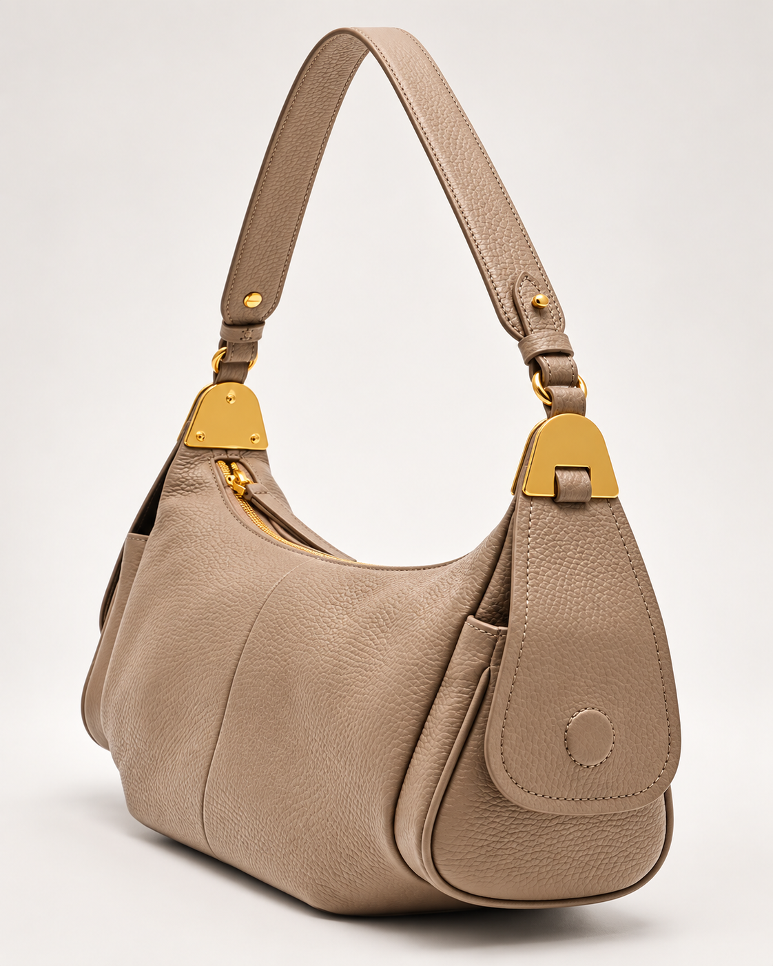 Coccinelle Campus Leather Shoulder Bag