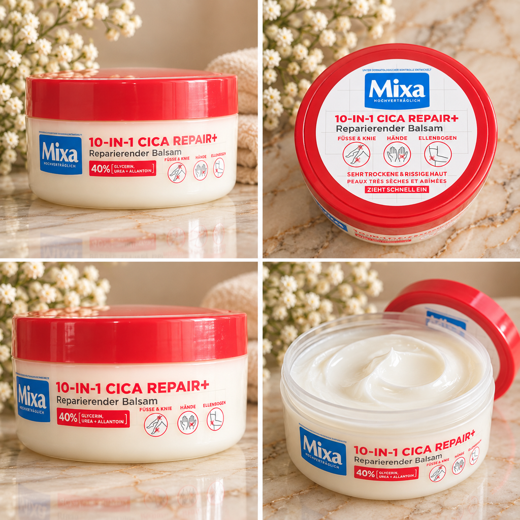 Mixa 10-in-1 Cica Repair+ Repairing Balm. 150ml