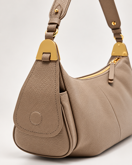 Coccinelle Campus Leather Shoulder Bag