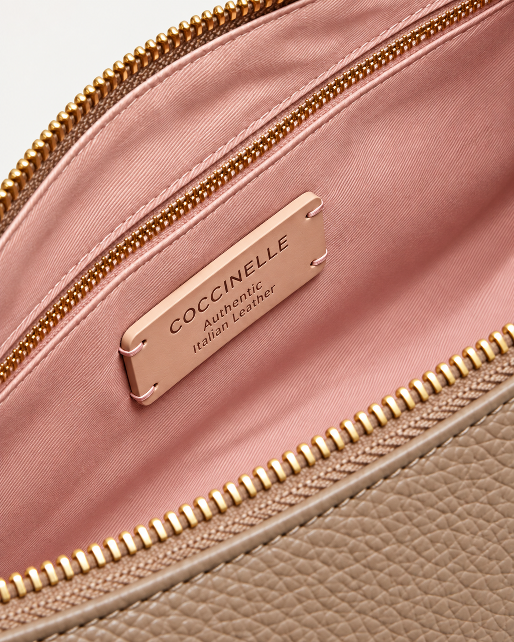 Coccinelle Campus Leather Shoulder Bag